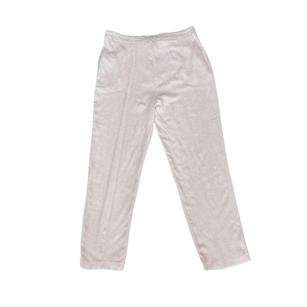 SHOP ONE || LINEN MIX PANTS || LIGHT TAN || SIZE 42